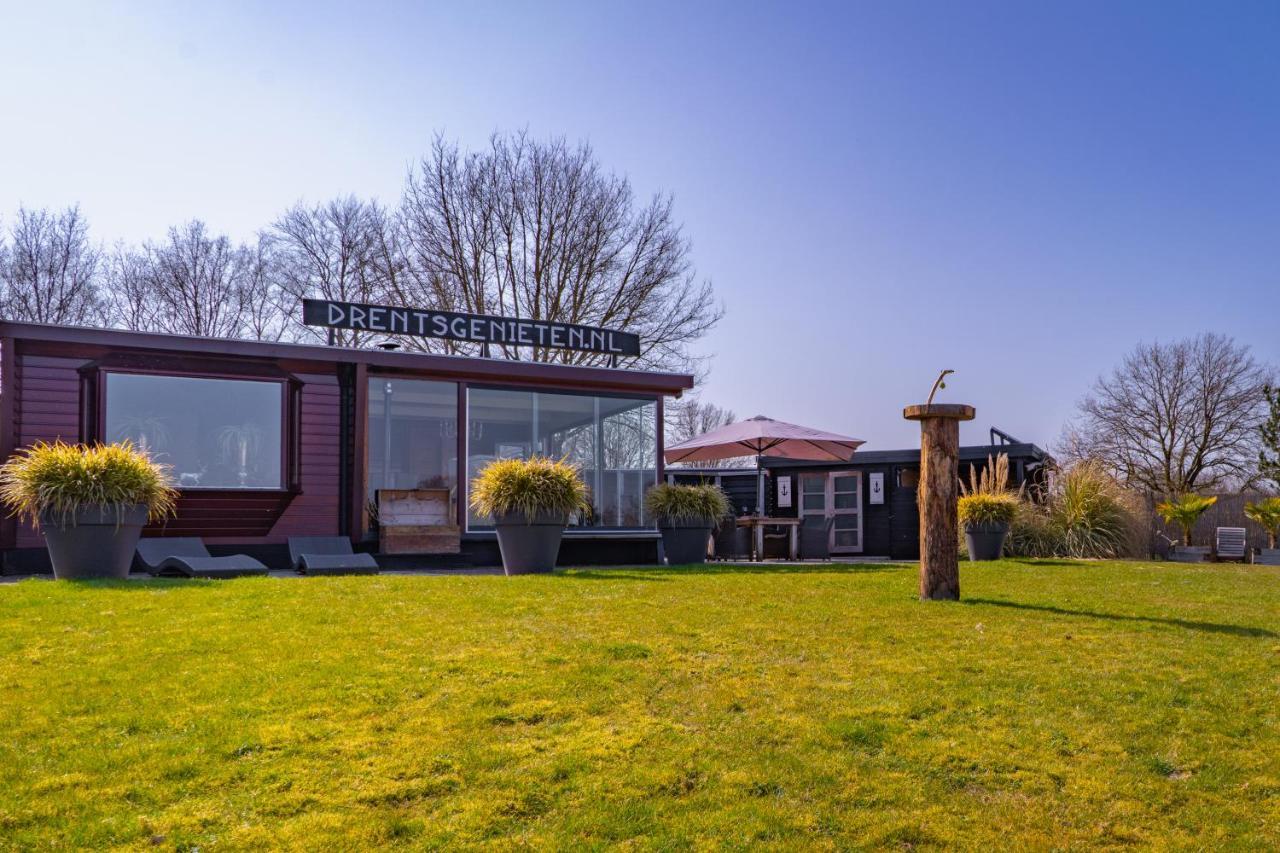 فيلا Drents Genieten - Riegheide Met Prive Jacuzzi Erm المظهر الخارجي الصورة